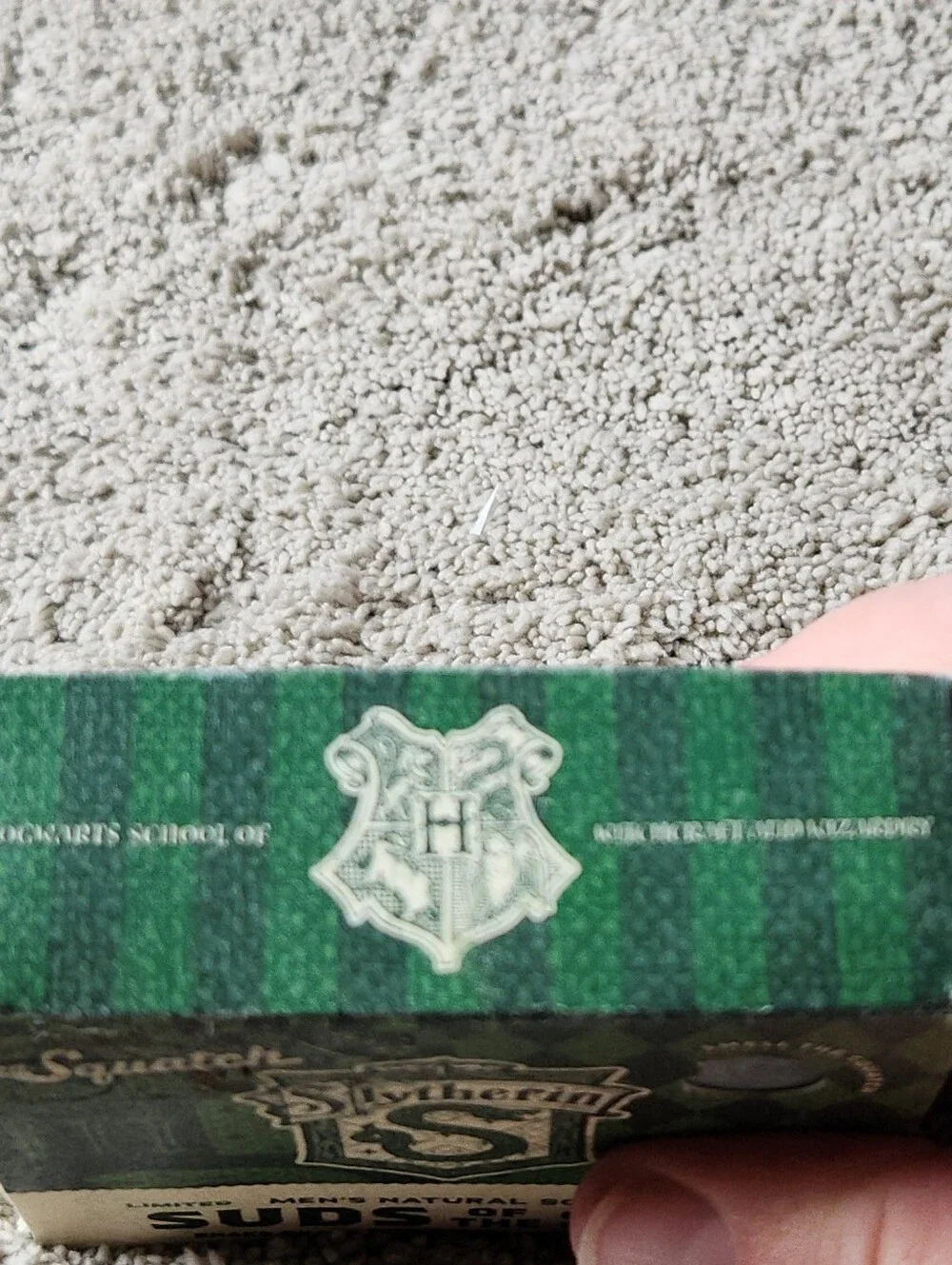 Slytherin SUDS OF THE SLY Men's Natural Soap - Green